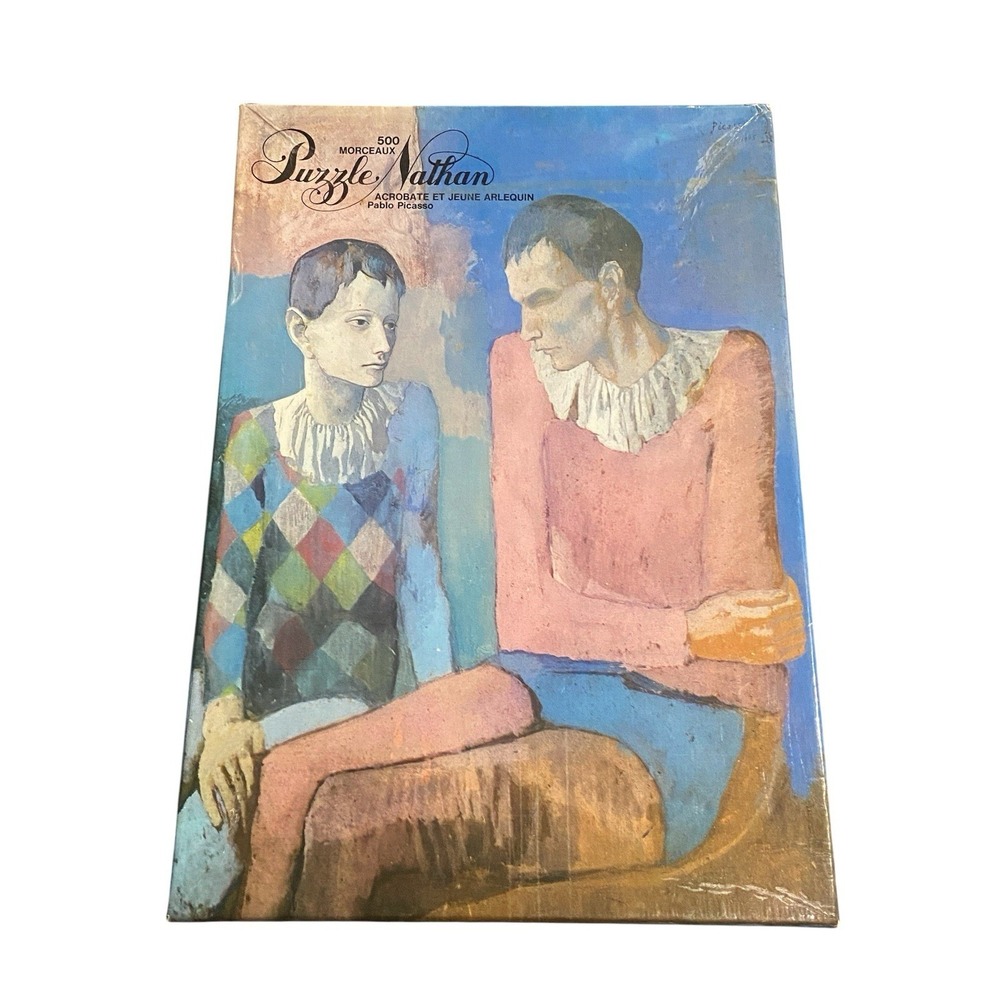 1973 Puzzle Nathan Pablo‎ Picasso Acrobate Et Jeune Arlequin 500 Complete